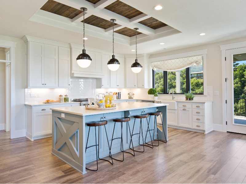 Painted Kitchen Cabinets Hilton Head Home